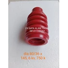 Custom Electrical insulator Polymer 6kv diameter 80/36x145mm 1