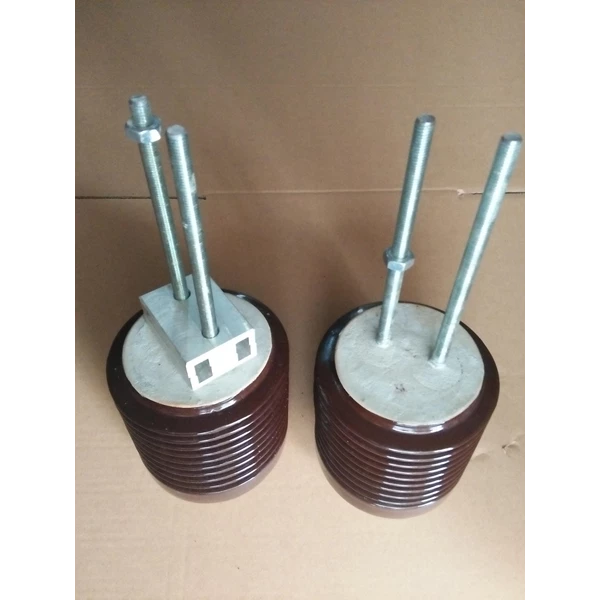 Isolator Keramik 6kV Ukuran Diameter 130mm x tinggi 130mm