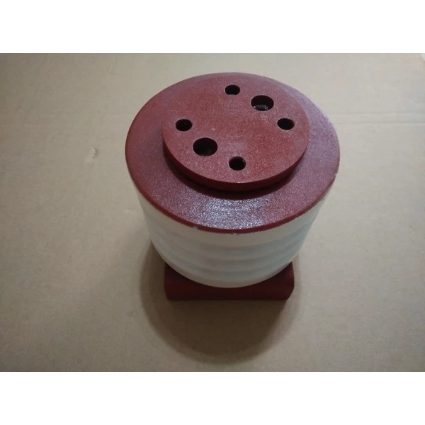 Isolator Keramik 6kV Ukuran Diameter 120mm x tinggi 130mm